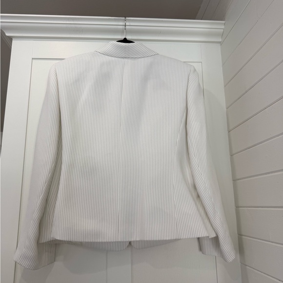 Tahari Ivory Pinstripe Suit - Picture 3 of 9